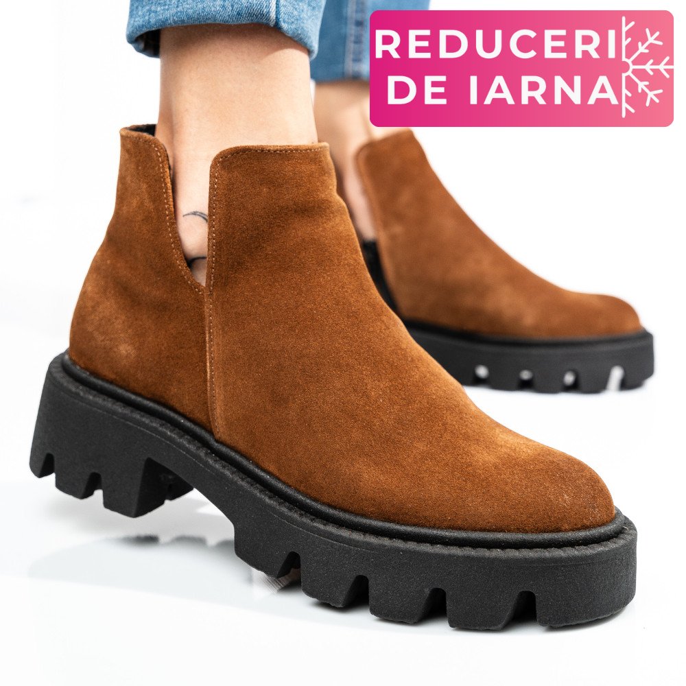 GHETE MARO PIELE NATURALA INTOARSA 0S7724