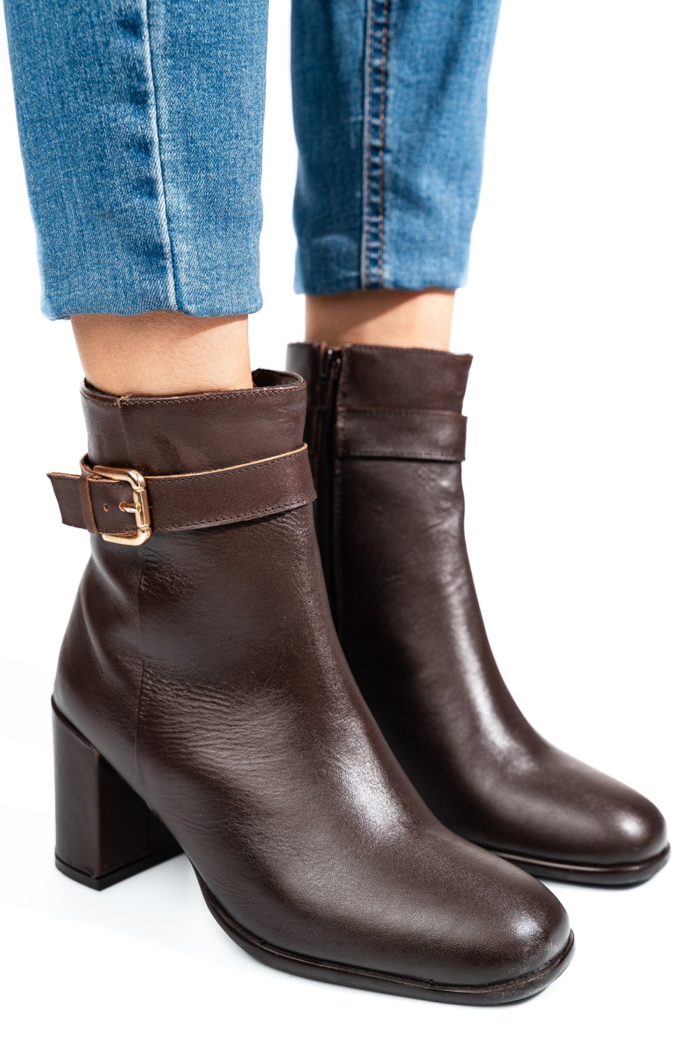 BOTINE MARO PIELE NATURALA 1S771835