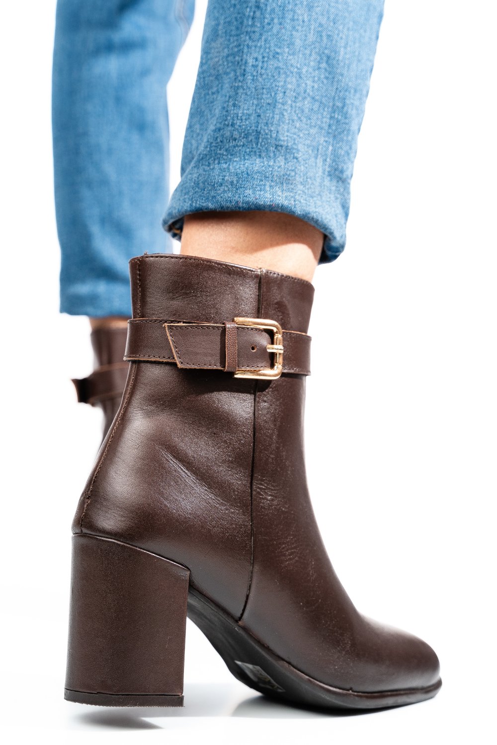 BOTINE MARO PIELE NATURALA 1S771835