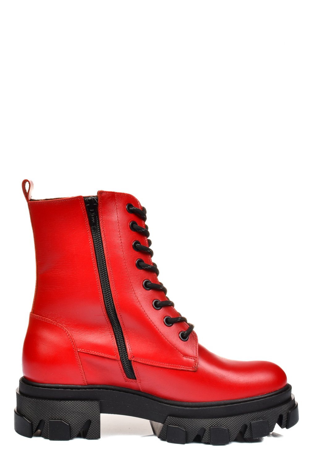 GHETE ROSII PIELE NATURALA 1S7751