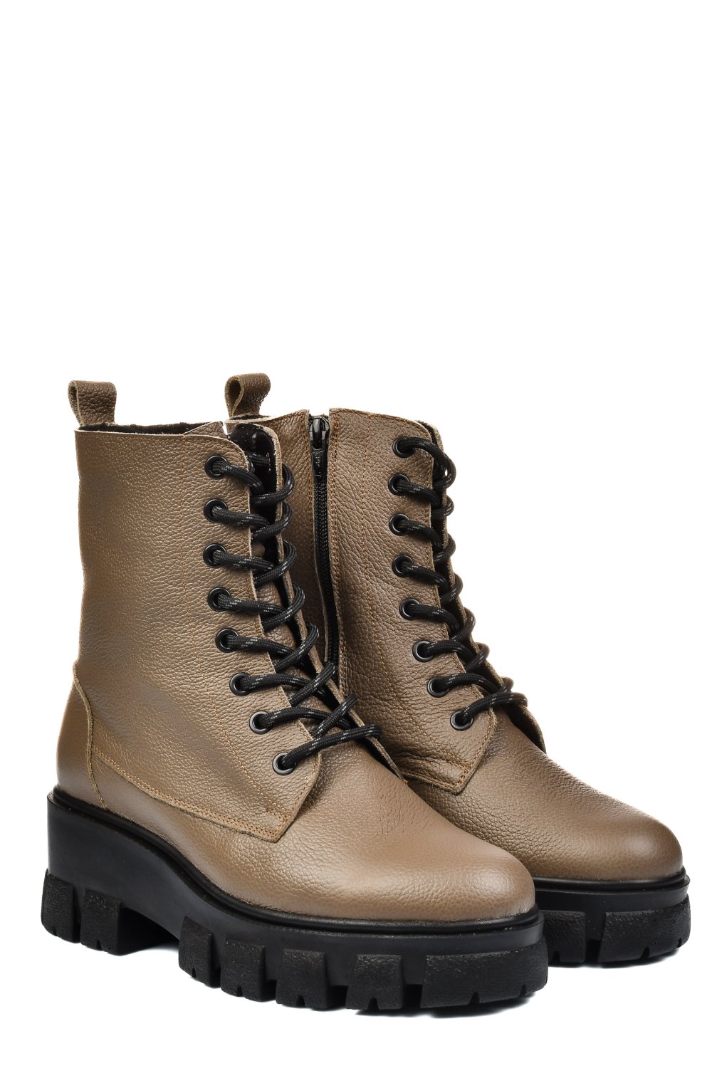 GHETE KHAKI PIELE NATURALA 1S7755