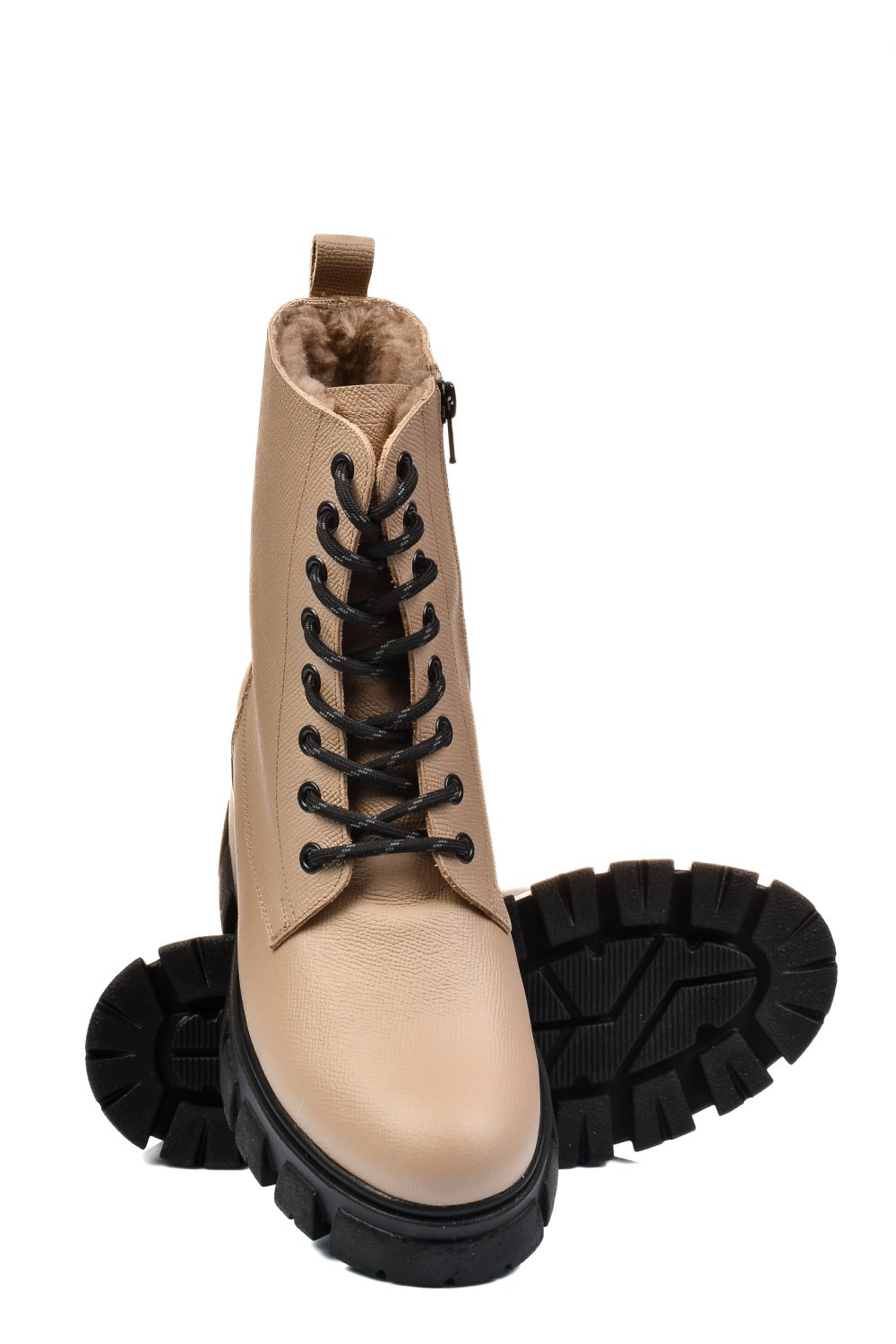 GHETE BEJ PIELE NATURALA 1S7755