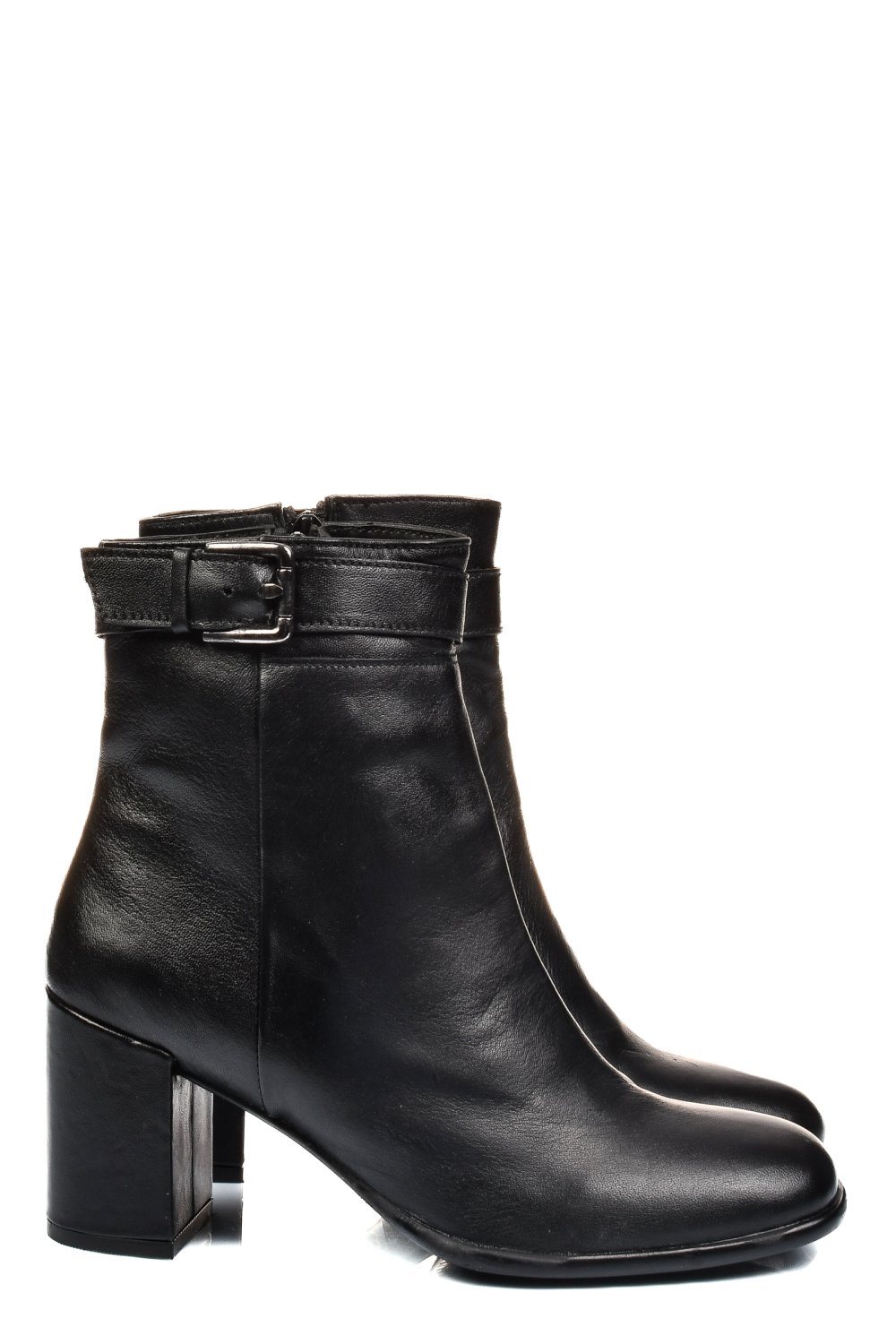 BOTINE NEGRE PIELE NATURALA 1S771835