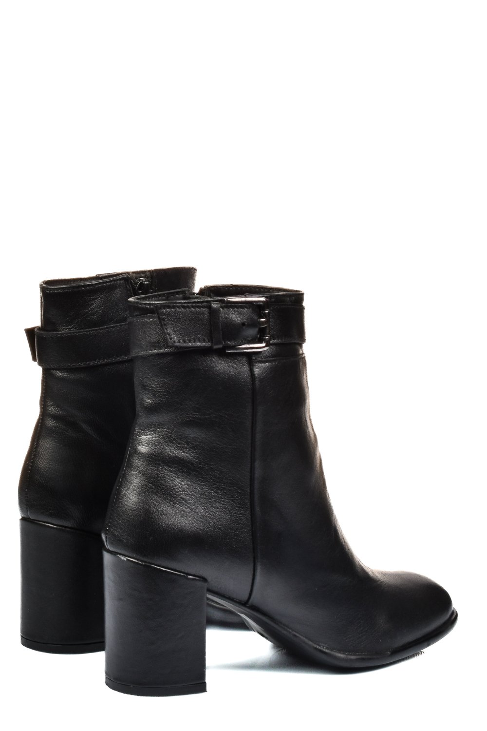 BOTINE NEGRE PIELE NATURALA 1S771835