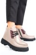 Ghete taupe piele naturala akd5906