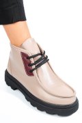 GHETE TAUPE PIELE NATURALA AKD5906