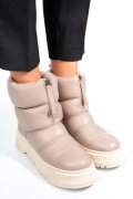 GHETE TAUPE PIELE NATURALA APCK4005