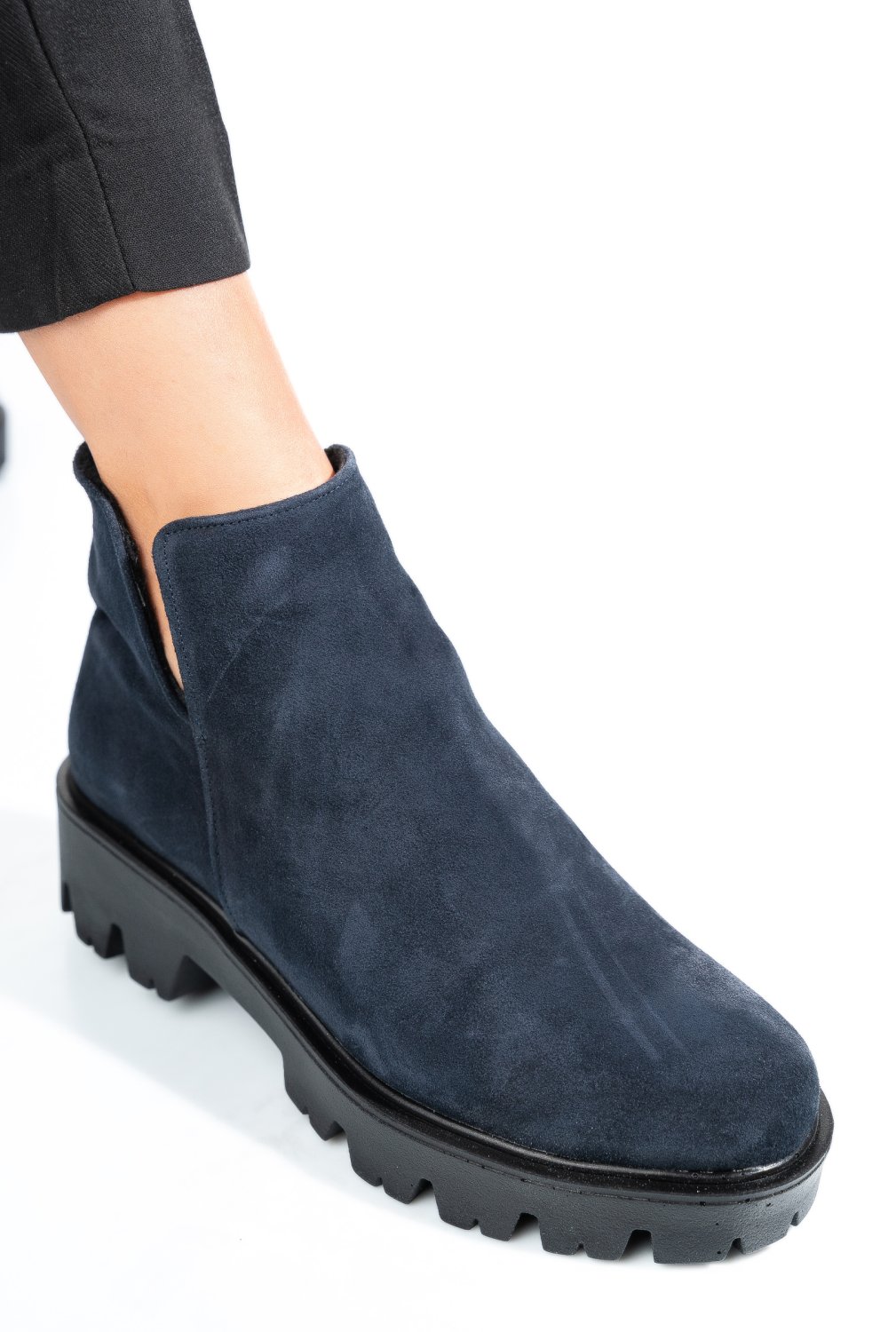 GHETE BLEUMARIN PIELE NATURALA INTOARSA 0S7724