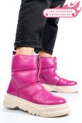 GHETE FUCHSIA PIELE NATURALA APCK4005