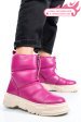 Ghete fuchsia piele naturala apck4005