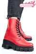 Ghete rosii piele naturala 1s7755