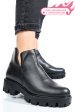 Ghete negre piele naturala 0s7724