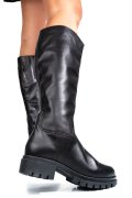 CIZME NEGRE PIELE NATURALA DS77ASIA