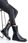 GHETE DAMA CAPTUSITE PIELE NATURALA GRI INCHIS WH398H06