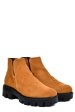 Ghete maro deschis piele naturala intoarsa 0s7724