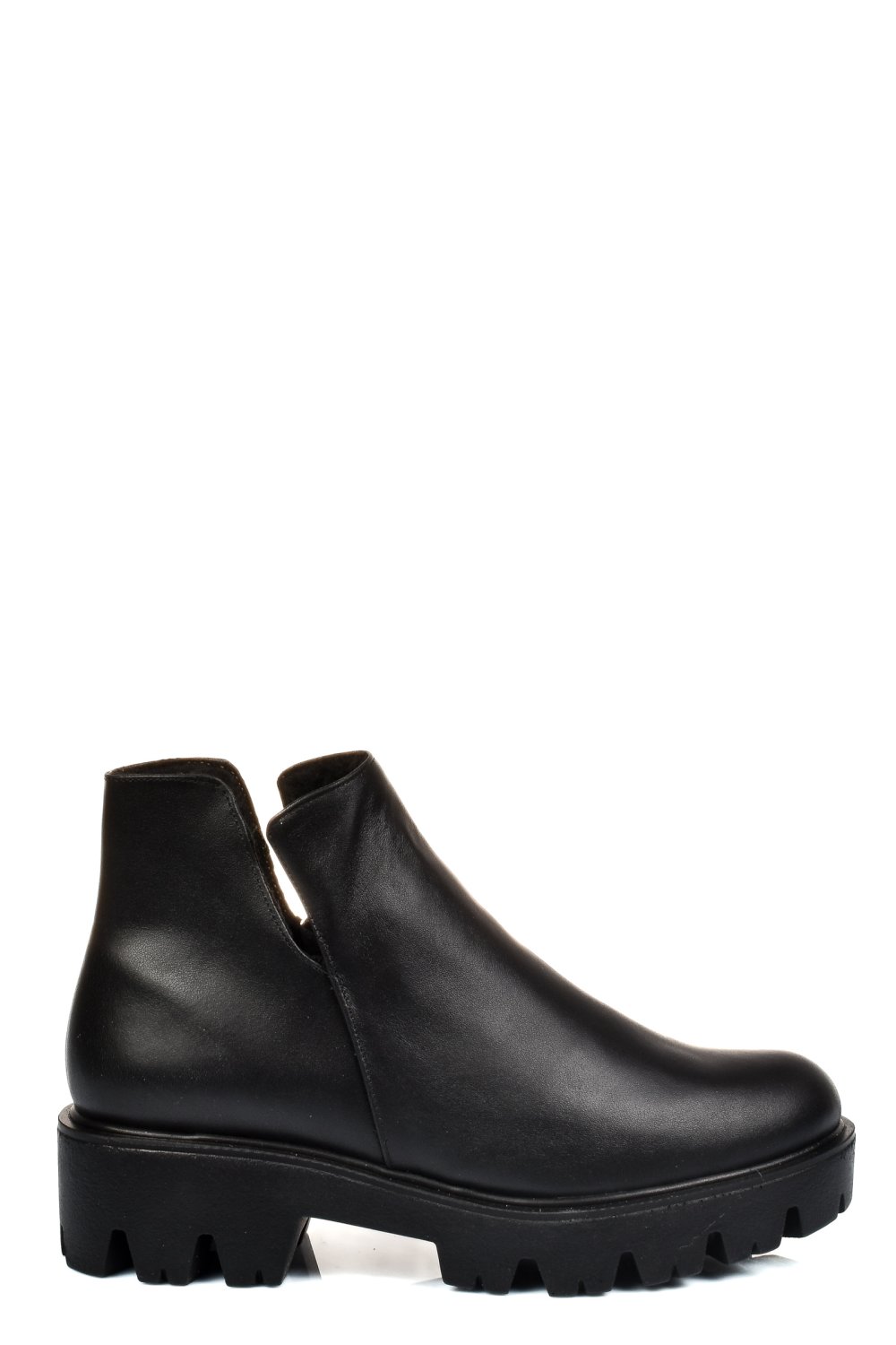 GHETE NEGRE PIELE NATURALA 0S7724
