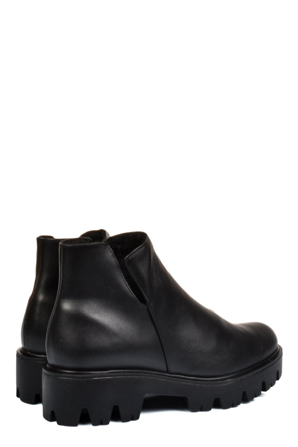 GHETE NEGRE PIELE NATURALA 0S7724