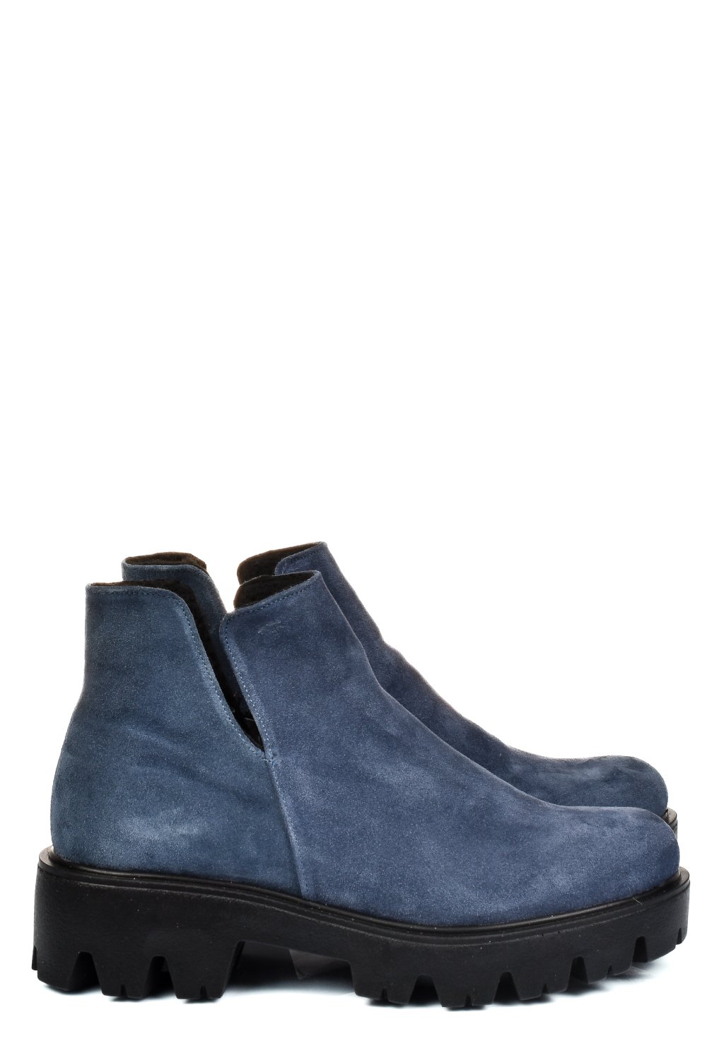GHETE ALBASTRE PIELE NATURALA INTOARSA 0S7724