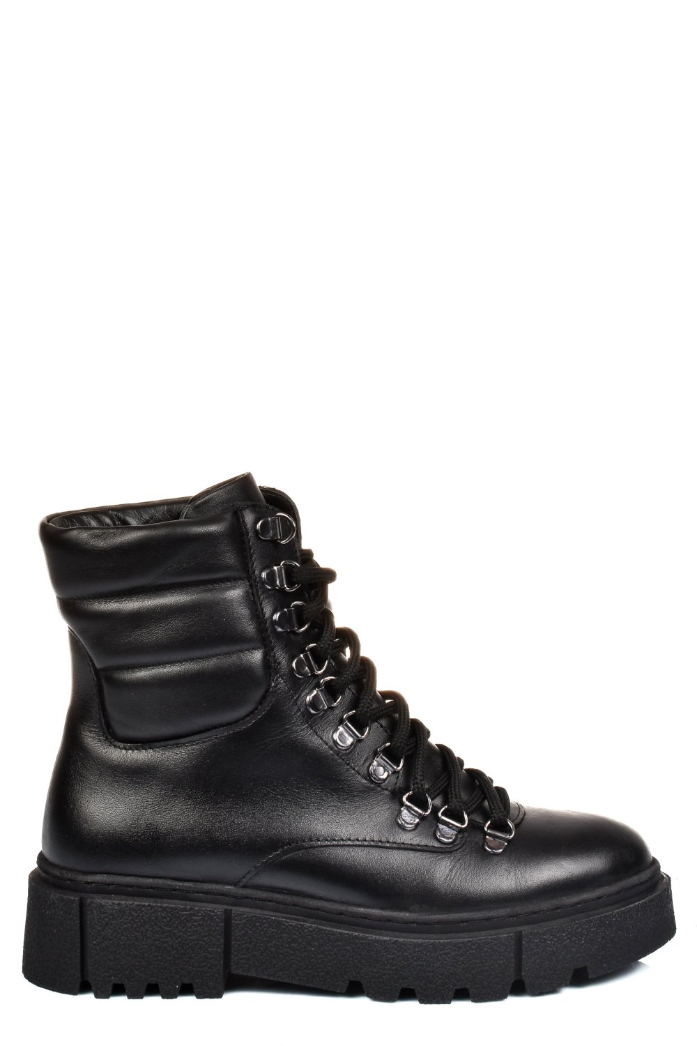 GHETE NEGRE PIELE NATURALA 4S7762