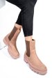 Ghete bej piele naturala ws77h-438h01