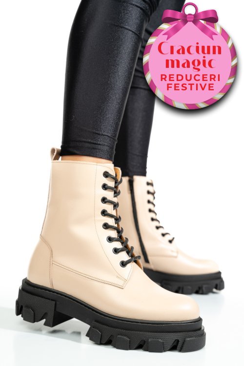 Ghete nude piele naturala 1s7751