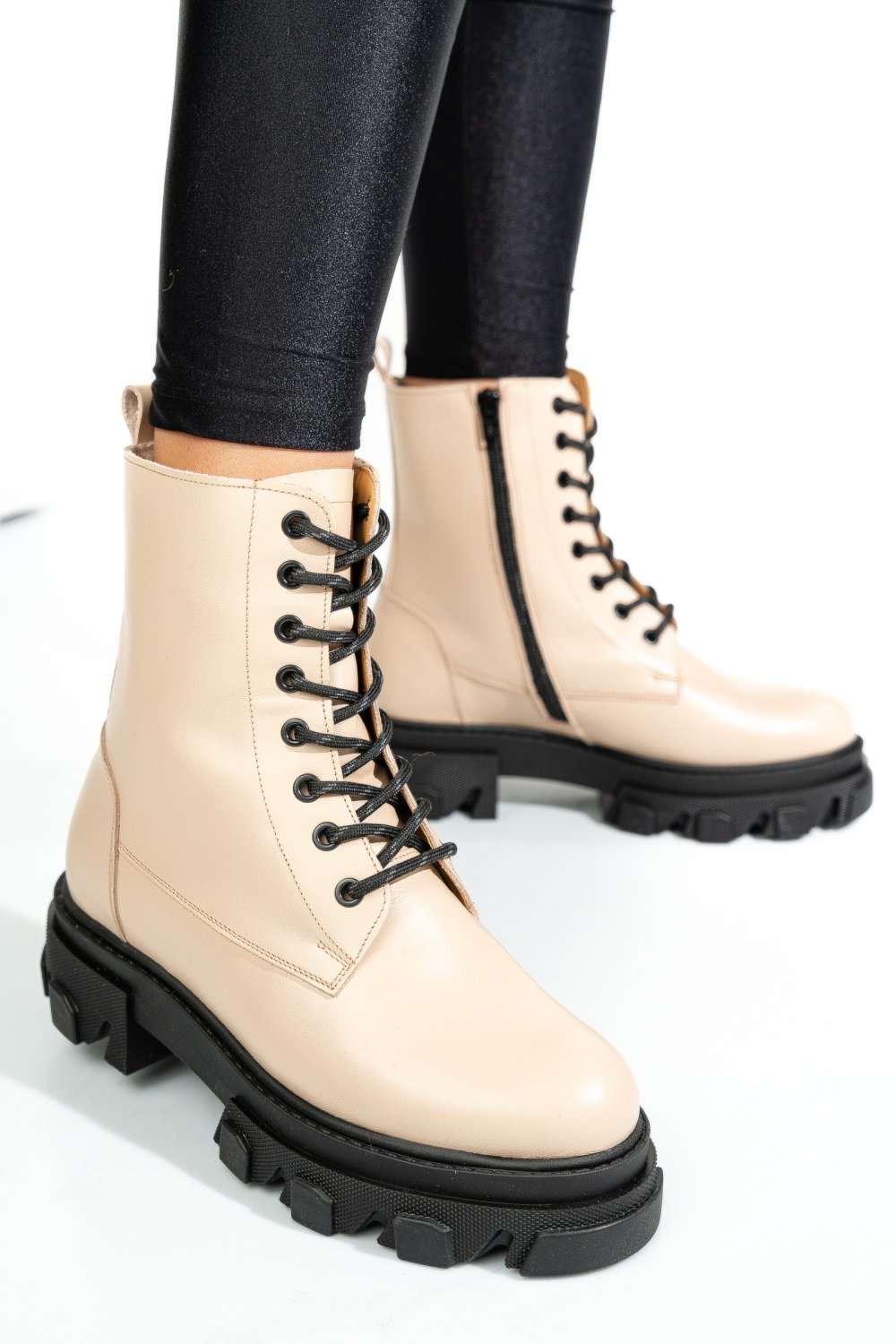 GHETE NUDE PIELE NATURALA 1S7751