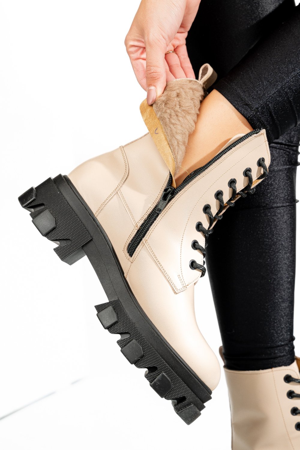 GHETE NUDE PIELE NATURALA 1S7751