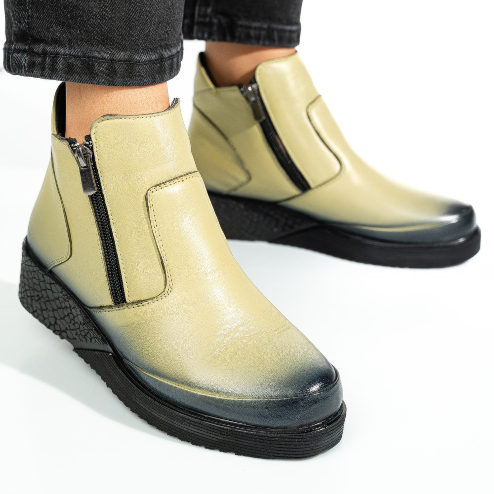 GHETE VERZI PIELE NATURALA APCKD080