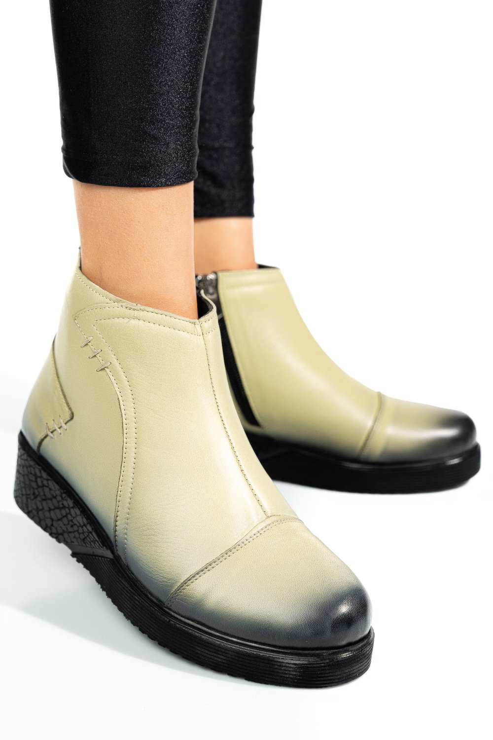 GHETE VERZI PIELE NATURALA APCKD100