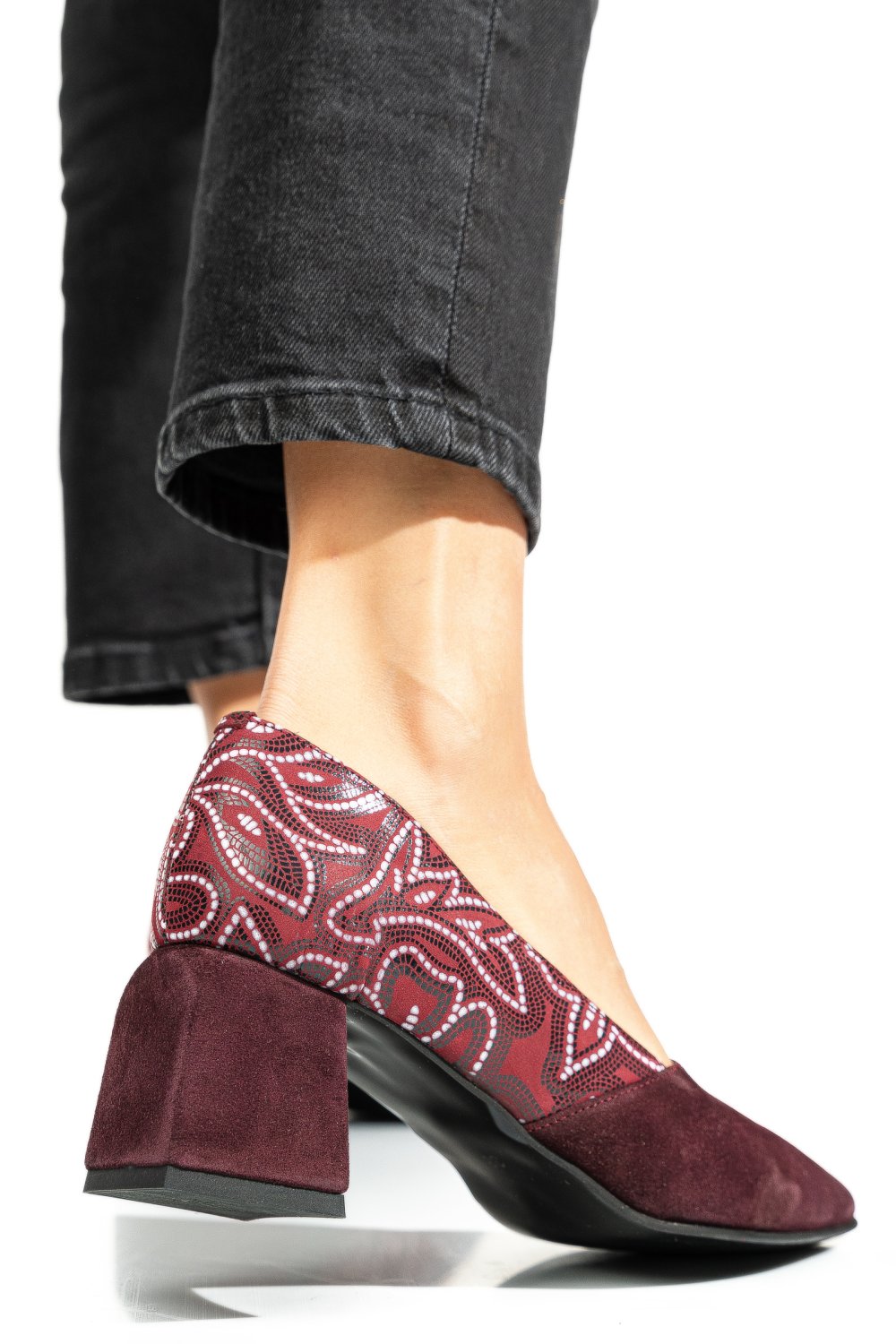 PANTOFI ALL WINE PIELE NATURALA INTOARSA 5S77460