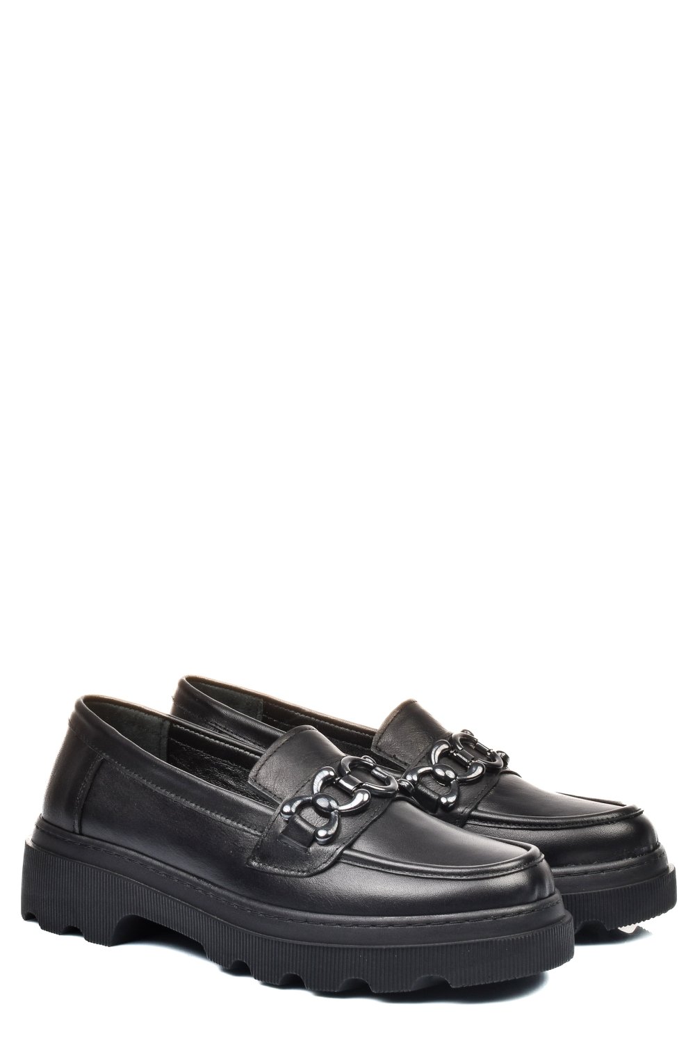 PANTOFI NEGRI PIELE NATURALA APCKD5402
