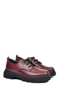 PANTOFI BORDO PIELE NATURALA APCKD7465