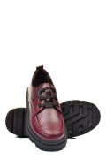 PANTOFI BORDO PIELE NATURALA APCKD7465