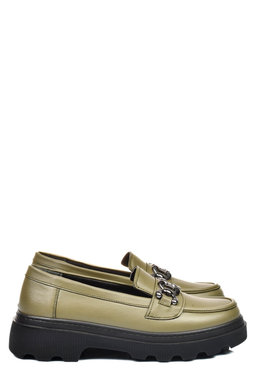 PANTOFI OLIVE PIELE NATURALA APCKD5402