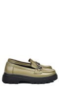 PANTOFI OLIVE PIELE NATURALA APCKD5402
