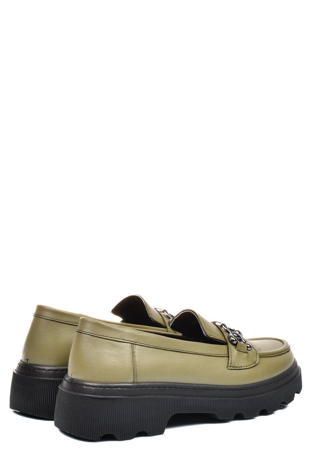 PANTOFI OLIVE PIELE NATURALA APCKD5402