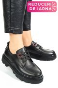 PANTOFI NEGRI PIELE NATURALA APCKD7465