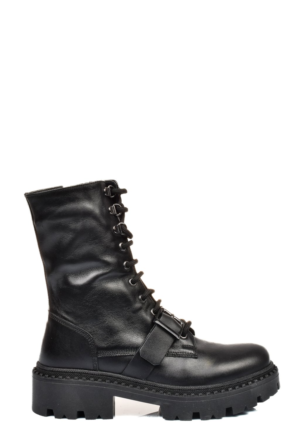 GHETE NEGRE PIELE NATURALA 3S7772