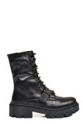 GHETE NEGRE PIELE NATURALA 3S7772