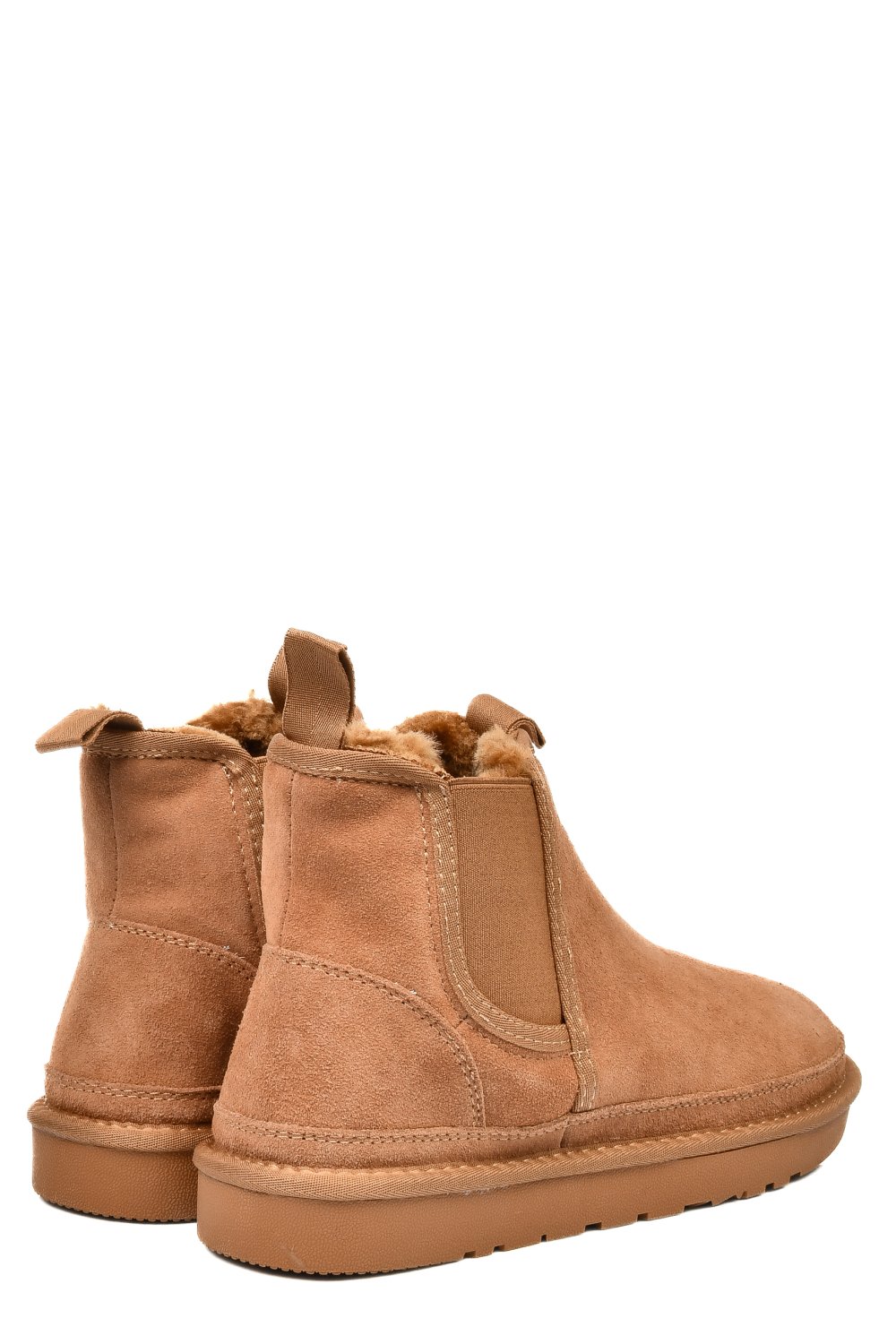 GHETE DAMA IMBLANITE PIELE NATURALA INTOARSA MARO 1S77208