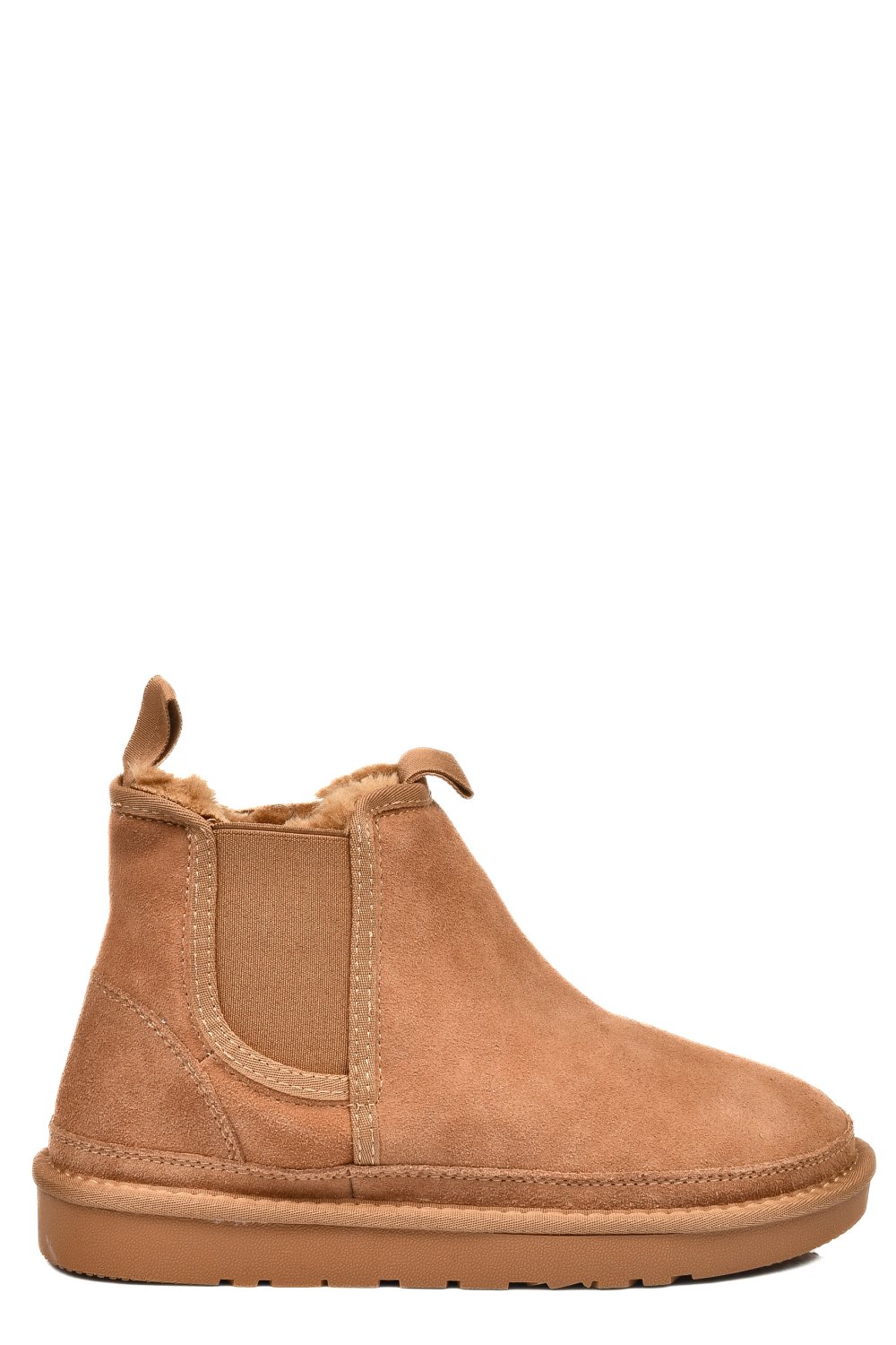 GHETE DAMA IMBLANITE PIELE NATURALA INTOARSA MARO 1S77208
