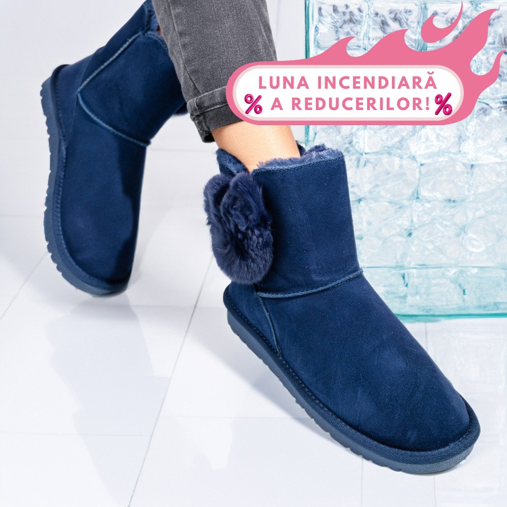 CIZME BLEUMARIN PIELE NATURALA INTOARSA 8SP131