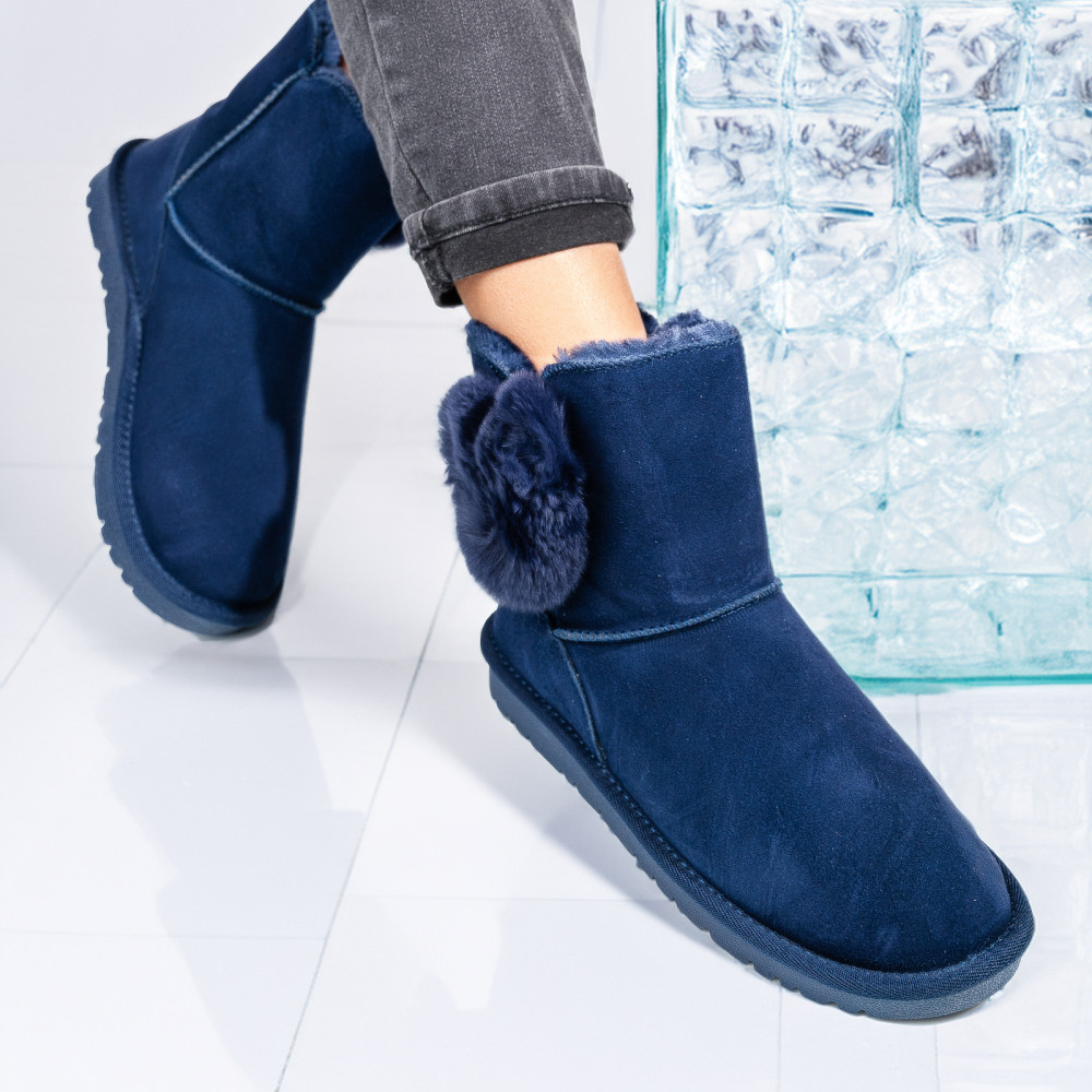 CIZME BLEUMARIN PIELE NATURALA INTOARSA 8SP131