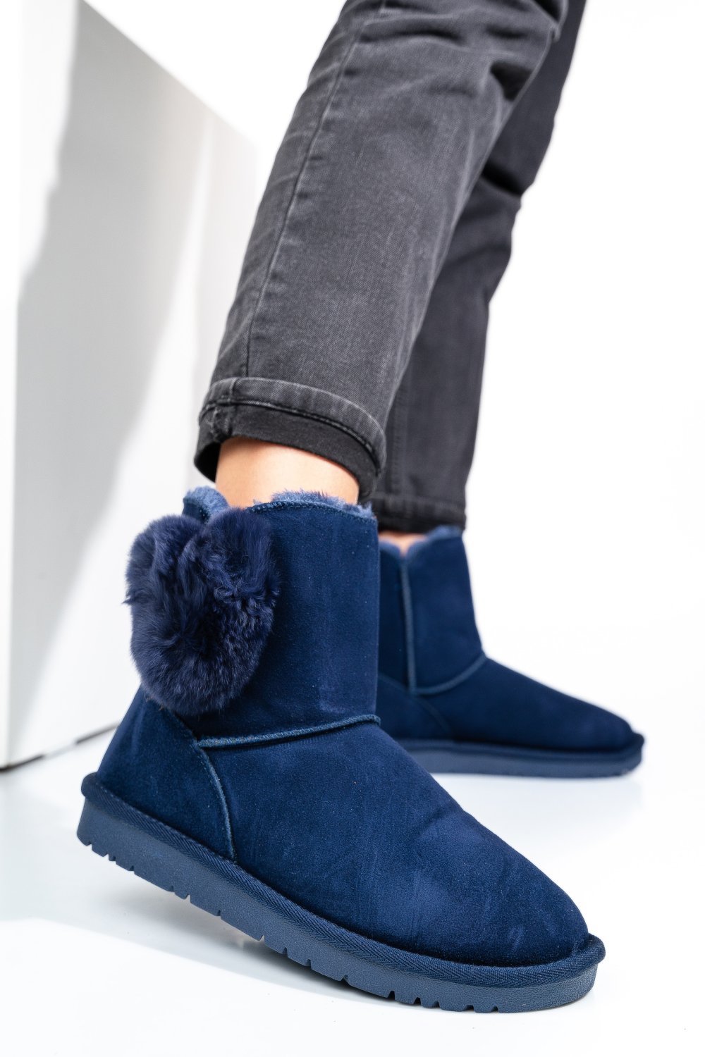 CIZME BLEUMARIN PIELE NATURALA INTOARSA 8SP131