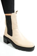 GHETE CREM PIELE NATURALA 2S7724
