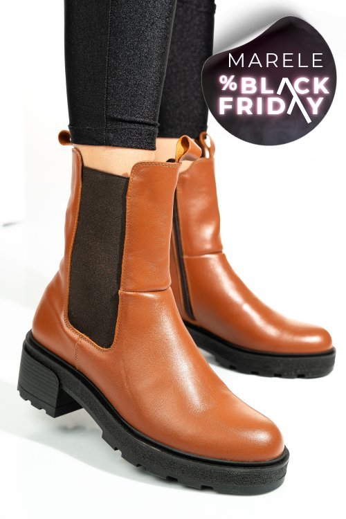 Ghete maro  piele naturala 2s7724