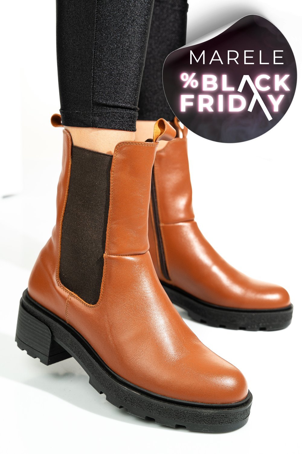 GHETE MARO  PIELE NATURALA 2S7724