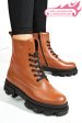 Ghete maro piele naturala 1s7724
