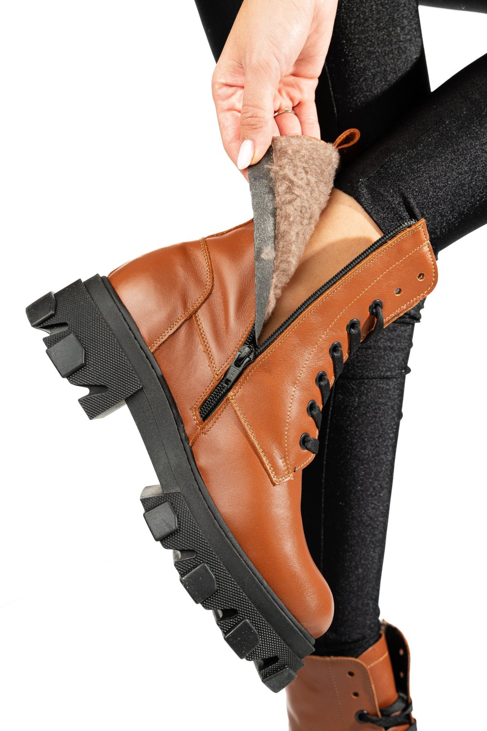 GHETE MARO PIELE NATURALA 1S7724