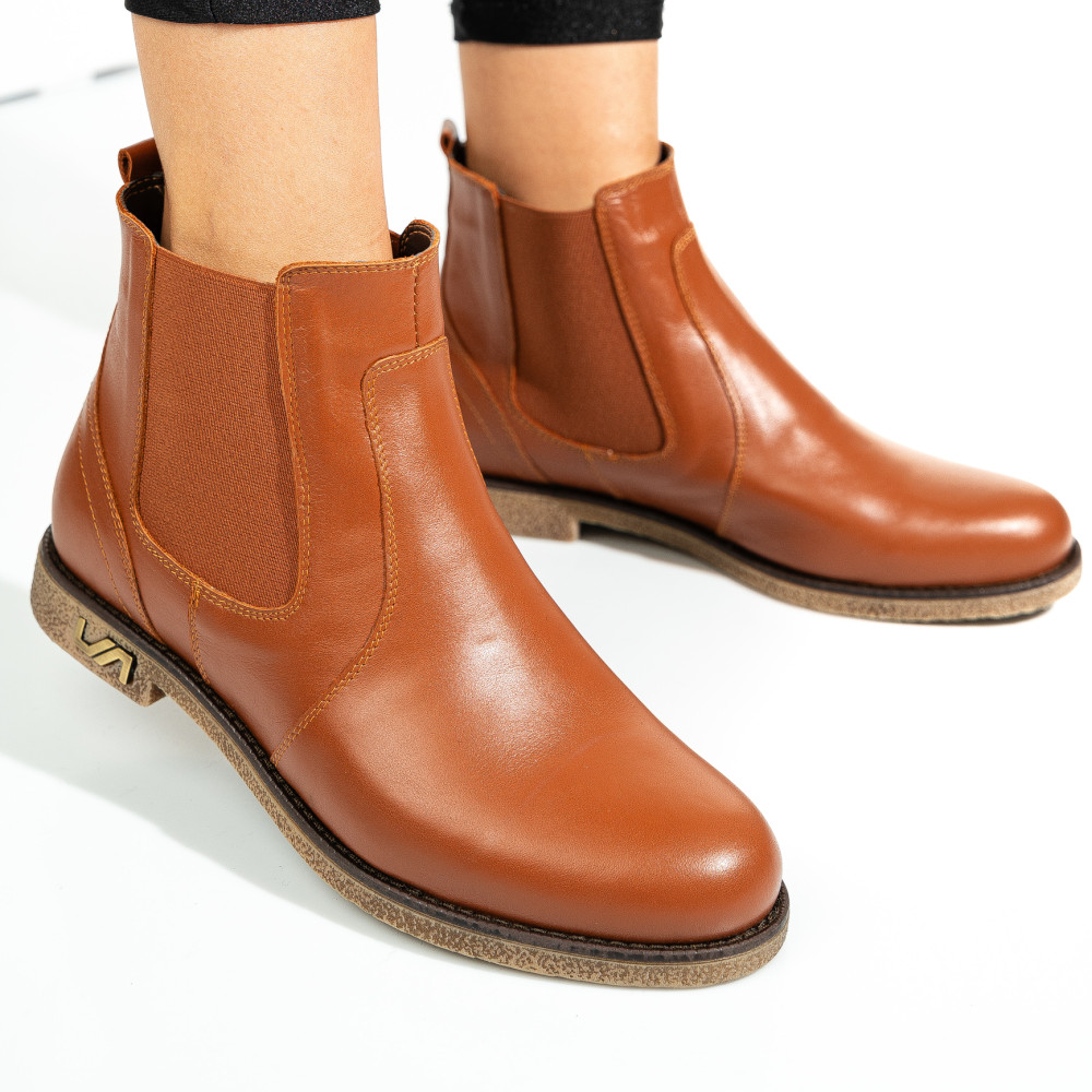 GHETE MARO DESCHIS PIELE NATURALA 2S7711